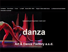 Tablet Screenshot of danceit.org